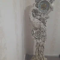 ساعت ایستاده طرح طاووس