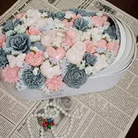 باکس گل شمع باکس نوزادی