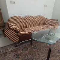 مبل راحتی ۵ نفره|مبلمان خانگی و میز عسلی|قم, عمار یاسر|دیوار