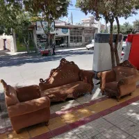 مبل کارکرده،مبل راحتی،مبل تاجدار،مبل شزلون،مبل7نفر|مبلمان خانگی و میز عسلی|شیروان (خراسان), |دیوار