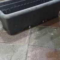 گلدان پلاستیک|گل و گیاه طبیعی|هشتگرد, هشتگرد قدیم|دیوار