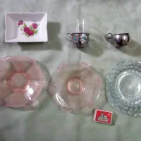 شیرینی خوری قدیمی، زیر سیگاری و انگاره برنجی