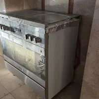 گاز تمام استیل‌ مبله‌ فردار ۵ شعله صفحه لمسی آلتون