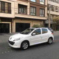 پژو ۲۰۷ پانا مدل اخر ۱۴۰۱ سفید