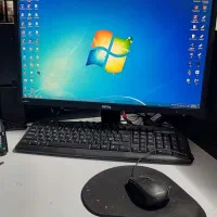 مینی کیس hp و مانیتور