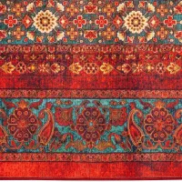 فرش  قرمز طرح هلنا معادل ۷۷ رج دستباف|فرش|شیراز, تندگویان|دیوار