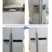 بازسازی و رنگ یخچال و لباسشویی