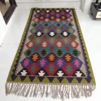 گلیم دستبافت|گلیم، جاجیم، گبه|کرمانشاه, |دیوار