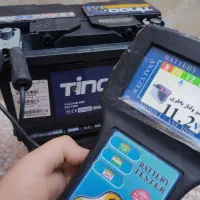 باطری ۷۴ آمپرکارکرده سالم/نصب انواع باطری نو درمحل