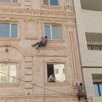 پیچ ورولپلاک نما کاردرارتفاع راپل طناب درزانقطاع