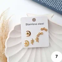 پک گوشواره ۳ جفت