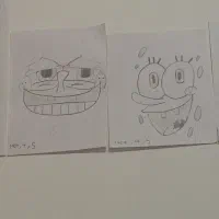 نقاشی سیاه قلم می کشم