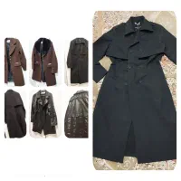 بارونی کاپشن چرم پالتو فوتر(درحد نو  ۳۸تا ۴۲