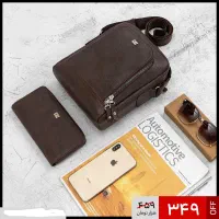 کیف دوشی و پالتویی مردانه