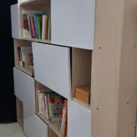 فروش کتابخانه|کتابخانه، شلف، قفسههای دیواری|تهران, بهجتآباد|دیوار