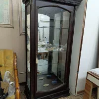 بوفه ویترین چوبی|بوفه، ویترین، کنسول|رشت, فلسطین|دیوار