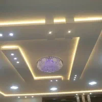 گچکاری|ریسه و چراغ تزئینی|زهک, |دیوار