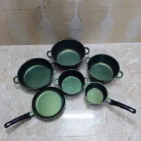 قابلمه تفلون چدن استیل مس و...|ظروف پخت‌وپز|مشهد, انقلاب|دیوار