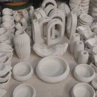 بیس خام.  عمده هفت  سین عمده سنگ مصنوعی