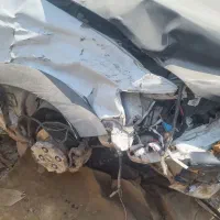 کوئیک 1400 سفید قرمز تصادفی|خودرو سواری و وانت|دزفول, |دیوار