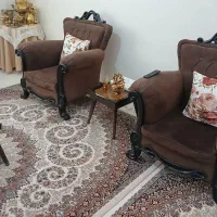 ست مبل ۷نفره+جلومبلی‌وعسلی+بوفه(منزل و باغ و ویلا)|مبلمان خانگی و میز عسلی|تهران, الهیه|دیوار
