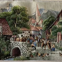 تابلو دستباف|تابلو فرش|اهواز, کوروش|دیوار