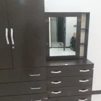 ۳ عدد کمد میز آینه، کمد آویز لباس، جاکفشی|جاکفشی، کمد، دراور|تهران, امام زاده حسن|دیوار