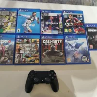 تعدادی دسته دیسک دوربین بازی ps4