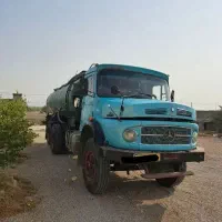 آب رسانی با تانکر دهچرخ ۱۶ هزار لیتری