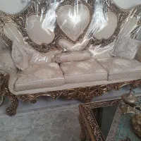 مبل سلطنتی ۷ نفره|مبلمان خانگی و میز عسلی|ری, علایین|دیوار