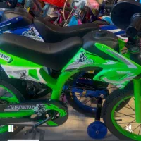 دوچرخه سایز۱۶ طرح موتوری