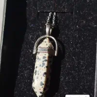 گردنبندهای سنگی با زنجیر|جواهرات|میبد, |دیوار