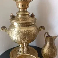 ست سماور برنز کاملا نو
