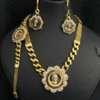 ساعت نقره و سرویس ونقره مدل کونیک لوکس کد1356