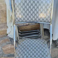 صندلی تاشو میز فلزی