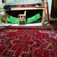 یک جفت فرش ۹متری بارماخ توخوش|فرش|تبریز, |دیوار