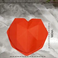 قلبی قلبی قالب سیلیکونی