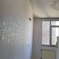 طرح کاغذدیواری نقاشی ساختمان بارنگ|خدمات پیشه و مهارت|آذرشهر, |دیوار