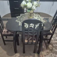 ناهار خوری ۴نفره چوب