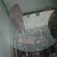 دو عدد میز گرد گوچک و بزرگ