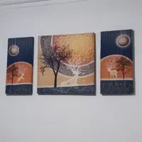 تابلو مخملی پارچه ای