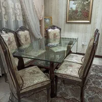 مبل و ناهارخوری چوب گردو