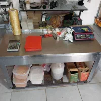 میزکاراستیل وچوبی