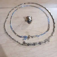 ست طلایی و نقره ای گردنبند و دستبند|بدلیجات|کردکوی, |دیوار