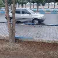 پراید 85 تک سوز دو رنگ شاسی سالم