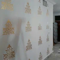 طراحی به سبک کاغذ دیواری|خدمات پیشه و مهارت|چابکسر, |دیوار