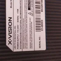 تلوزیون ایکس ویژن 43اینچ|تلویزیون و پروژکتور|قم, شهرک فاطمیه|دیوار