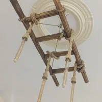 لوستر چوبی