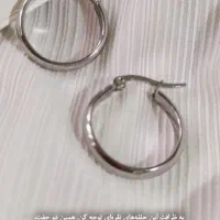 گوشواره حلقه رنگ ثابت
