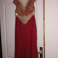 لباس مجلسی قرمز استفاده نشده